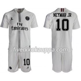 Jalkapallo Pelipaidat/Peliasut Paris Saint Germain Neymar Jr 10 Jodan Valkoinen Lasten Kolmaspelipaita 2018-2019
